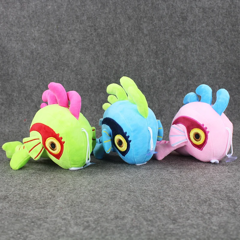 

16cm 3 Styles Murloc Plush Toys Soft Fish Stuffed Doll Animal Plush with Sucker Collectible Gifts for Kids
