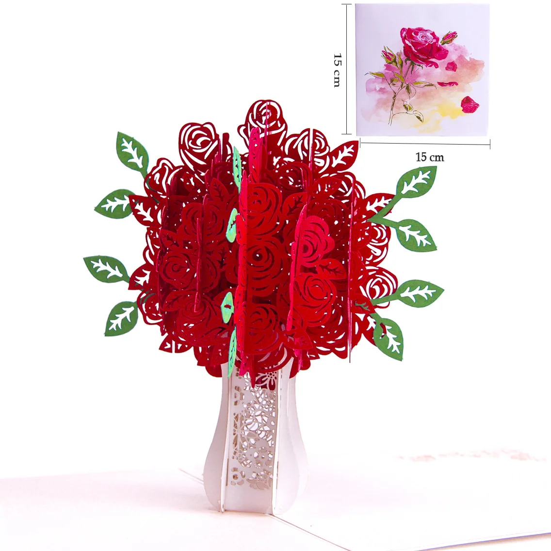 Wedding Invitation Card 3d Pop Up Valentine Lover Happy Birthday Anniversary Greet Cards Laser Cut  - 32957169789