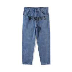 Best версия sup vete Для мужчин TS Для женщин Для мужчин джинсы брюк комбинезон Urban в стиле хип-хоп мотоботы в стиле панк синий проблемных vete Для