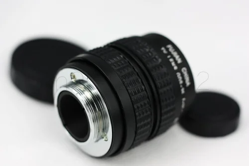 Объектив для видеонаблюдения черный 35 мм f1.7 C крепление olympus M4/3 E P2 G2 GF2 GH2 sony PL2 A6300