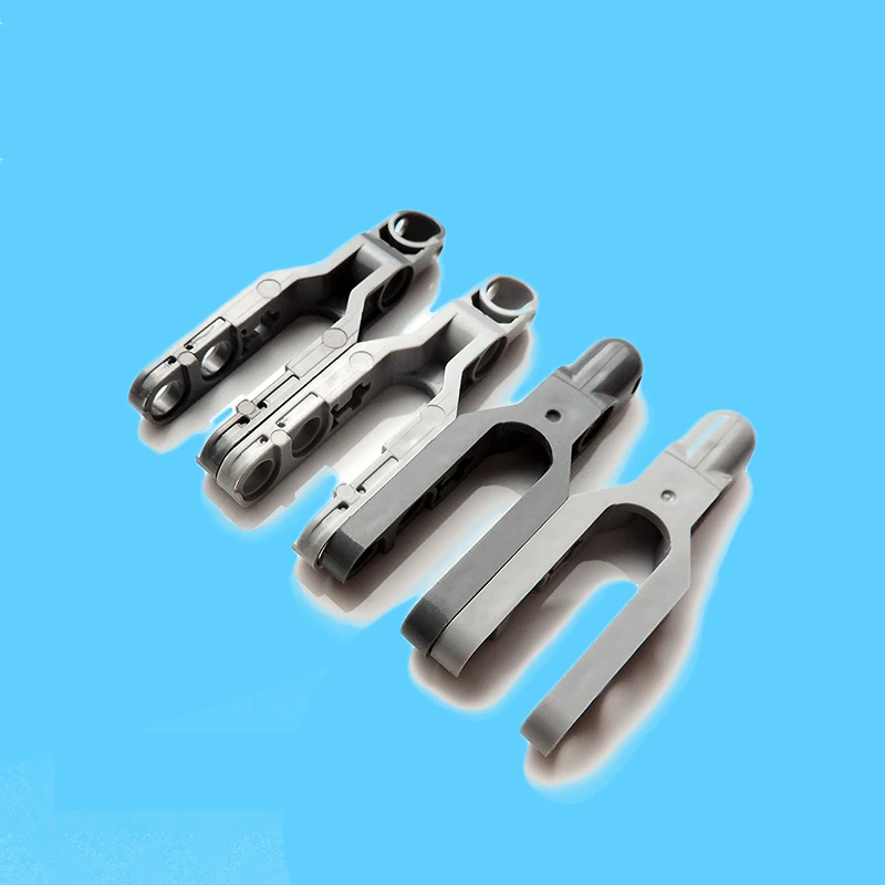 12Pcs/Lot Parts Technic Steering Arm 5.5 x 2 with Towball Socket Rounded, Chamfered DIY Blocks Mechanical DIY MOC Parts set Toys