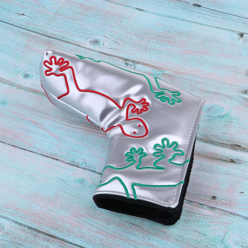 Perfeclan PU Leather Golf Blade Putter Headcover Head Cover Guard Sleeve Bag