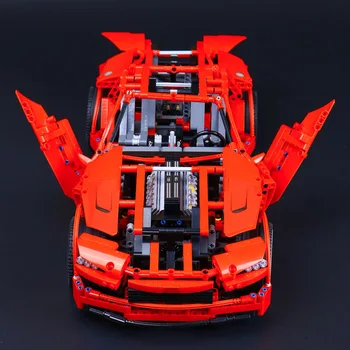 

20028 1281PCS Technic series Super Car assembly toy car model DIY brick building blocks toy for boy kids gift toys 8070
