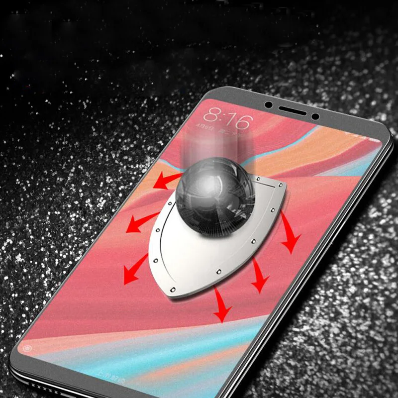 For Xiaomi Redmi 6A 6 Pro 5 Plus 5A Full Cover Matte Frosted Tempered Glass For Redmi 4 Pro 4A 4S 4X 3S 3X 3 Screen Protector
