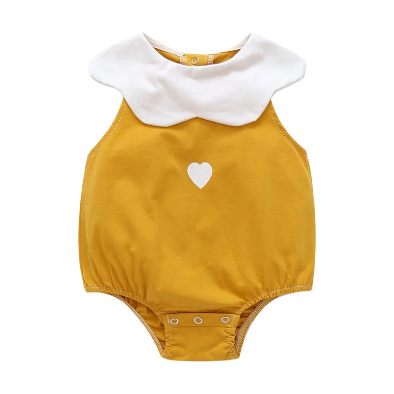 

Fashion Summer Baby Clothes Kids Bodysuit Sleeveless Flower Newborn-baby-clothes Cute Jumpsuit Twins Gift For Girls Clothes