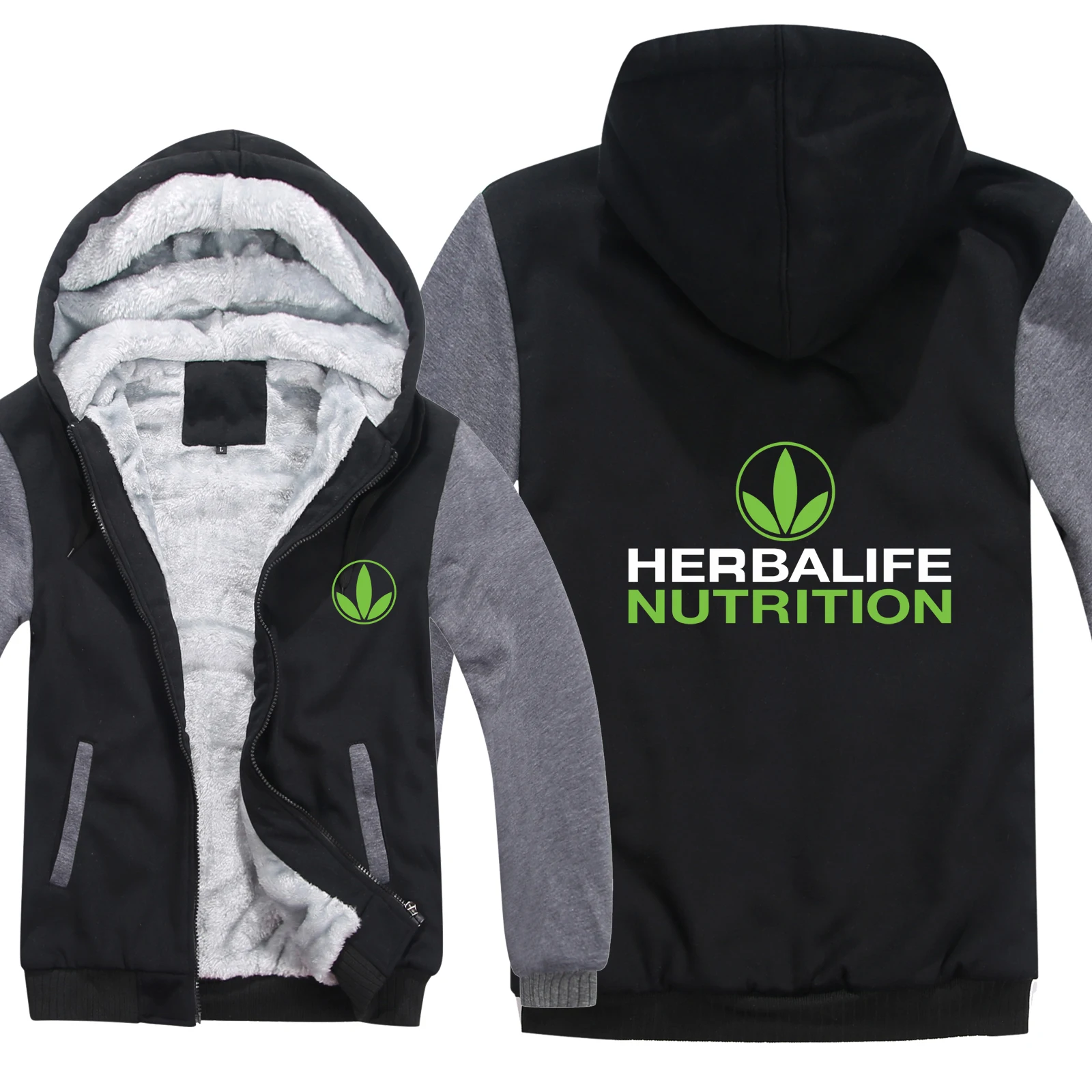 

Herbalife Nutrition Hoodies Jacket Winter Pullover Man Coat Men Wool Liner Fleece Herbalife nutrition 24 Sweatshirts