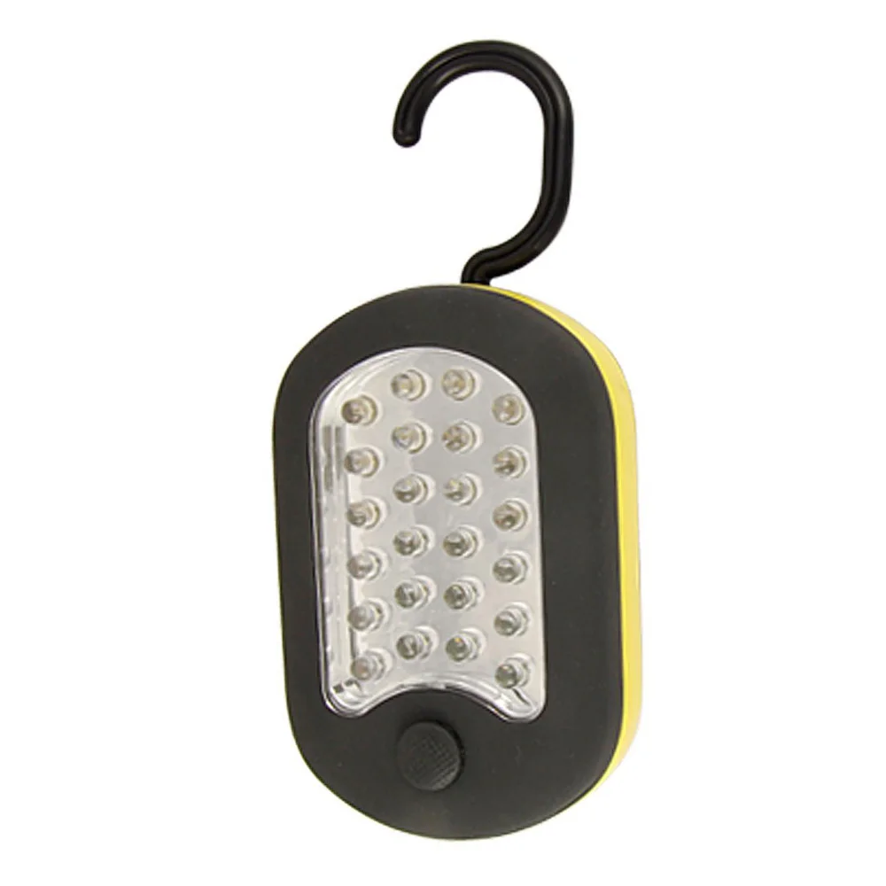 Новая горячая распродажа Лучшая цена в AliExpress продвижение желтый черный 27 светодиодов белый свет Магнитная Подвесная лампа для кемпинга