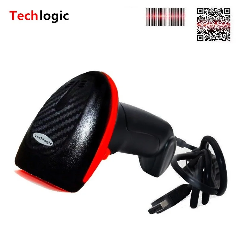 

Techlogic 1D 2D Barcode Scanner 2D QR Code Scanner PDF417 Data Matrix Bar Code Reader USB Portable Barcode Gun Mobile Payment