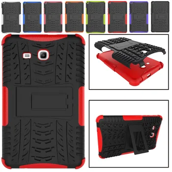 

Heavy Duty For Samsung Tab 3 lite T110 Case Armor PC&TPU Shockproof Cover for Samsung Galaxy Tab 3 Lite 7.0'' T110 T111 Cover