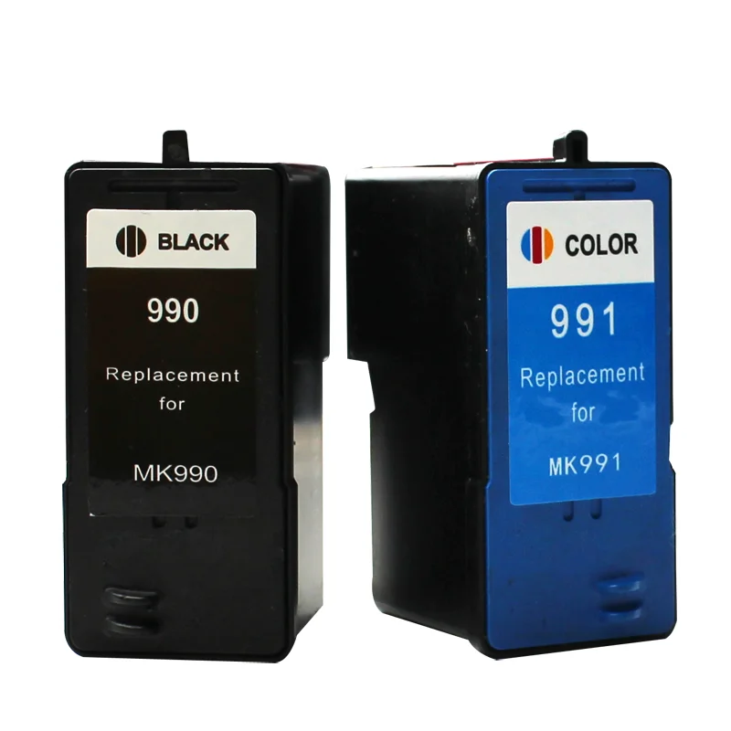 (2Pcs /lot )high quality!!!!Remanufactured ink cartridge for DELLMK990