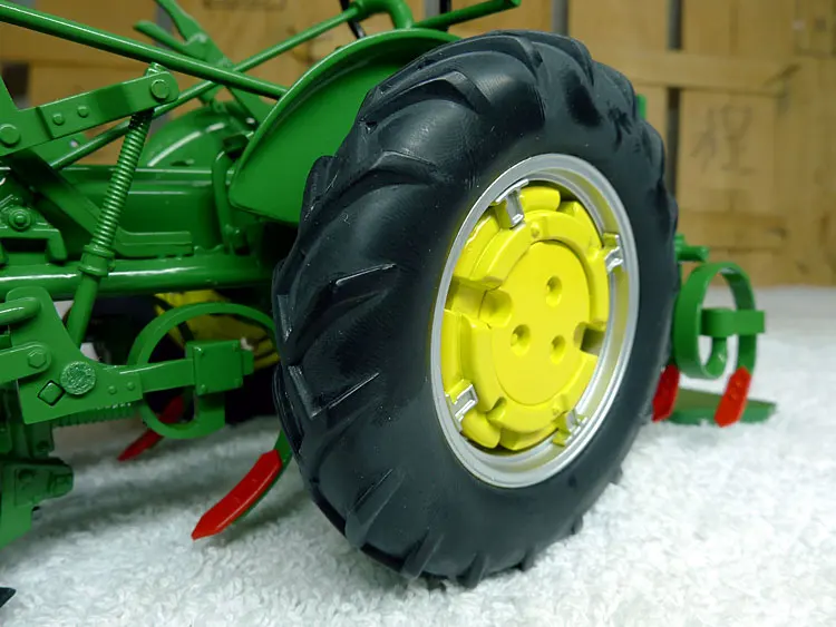 KNL HOBBY J Deere LA трактор пашет машины сельскохозяйственные Автомобили сплав модель США SpecCast 1:16