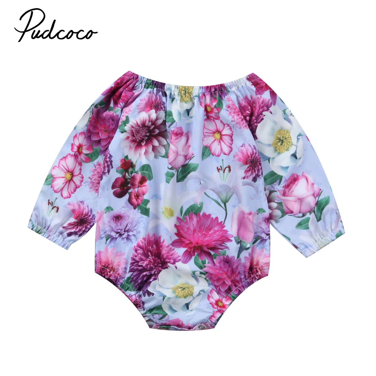 Toddler Baby Girls Clothes Adorable Baby Girls Floral 2017 Autumn Long