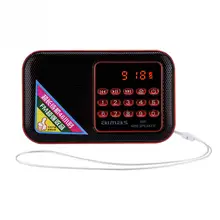 M35 шумоподавление FM радио USB/TF/AUX музыка Голос MP3 плеер радио Красный для пожилых радиоприемников Новинка