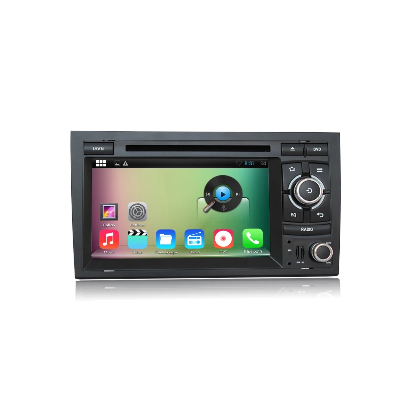Восьмиядерный Android 6.0 автомобиль DVD GPS Navi аудио для Audi A4 RS4 S4 (2002 2008) 1024*600 поддержка Wi