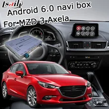 Android 6.0 GPS caixa de navegação para Mazda 3 Axela com espelho link youtube google play caixa de interface de vídeo iGO waze yandex