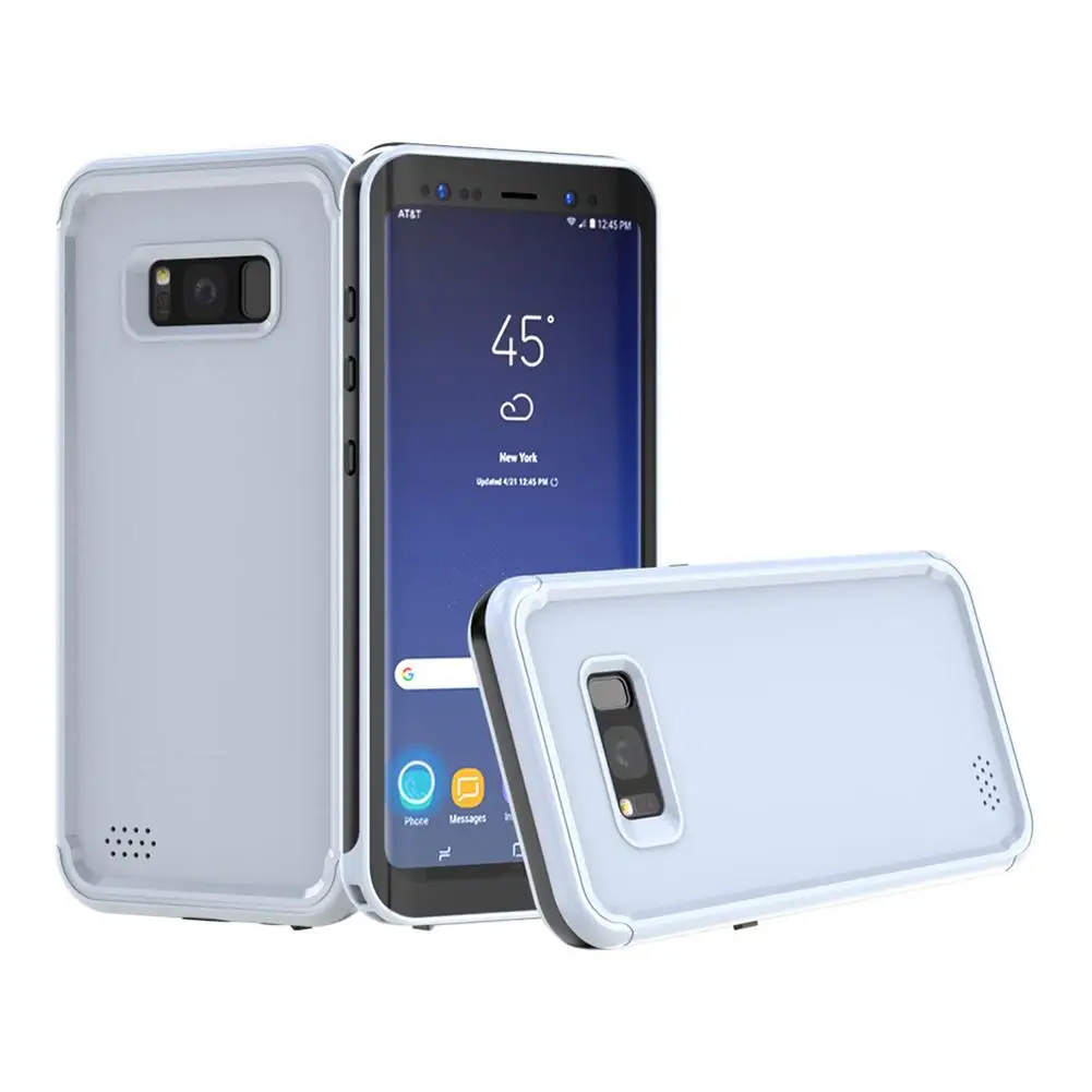 Водонепроницаемый чехол для телефона с изогнутым экраном Ультратонкий Samsung S8