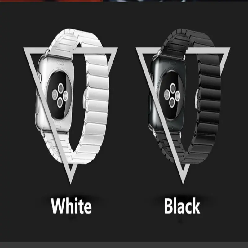 

Ceramic Watchband for Apple Watch Smart Watch Band Link Strap Bracelet Ceramic Links Watchband for iWatch