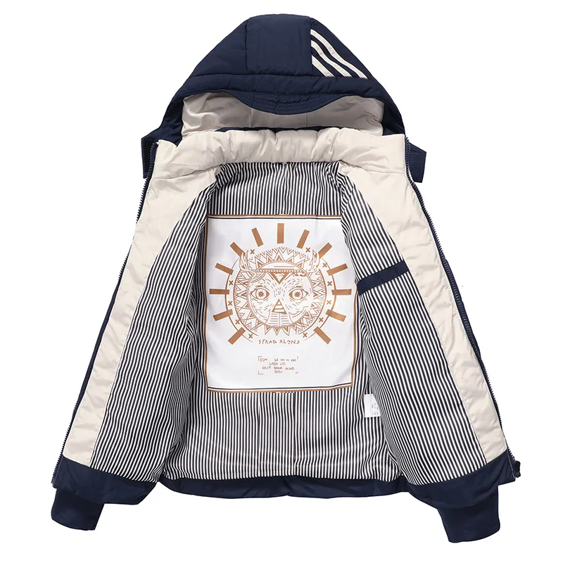 Cena 2019 nowych mężczyzna parka zima jack gorąca sprzedaż marka jakości płaszcz zimowy mężczyźni ciepłe Casual męskie płaszcze i kurtki z kapturem 4XL