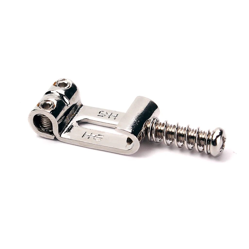Professional Chrome Plated 6pcs Saddle Bridge For Telecaster Electric Guitar W/ L Wrench Musical Instruments Guitar Parts Access