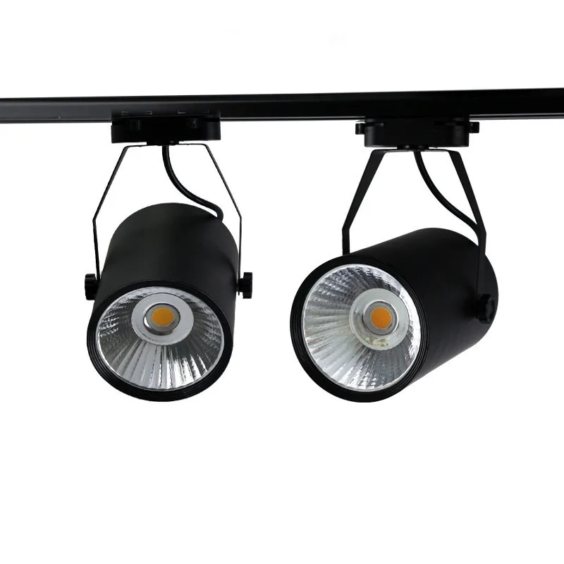 Aliexpress 1ps 10w 20w 30w Led Track Light Aluminum Ceiling Rail Lighting Cob Spot Spotlights Replace Halogen Lamps Ac 110 240v Aliexpress 1ps 10w 20w 30w Led Track Light Aluminum Ceiling Rail Lighting Cob Spot Spotlights Replace Halogen Lamps Ac 110 240v