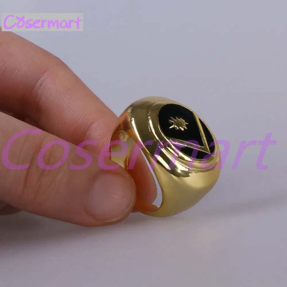 Cos American TV series Legion Accessories Cosplay Ring Mental Gold Rings Wearable Halloween Party (5)