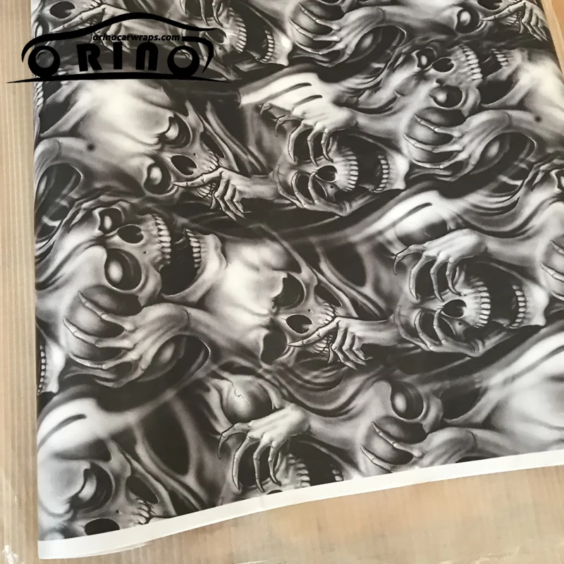 Best Price ORINO Schedel stickerbomb Camouflage Vinyl Wrap Voor Auto wrap boot Motorfiets Camo teken sticker Met luchtbel Gratis Best Price ORINO Schedel stickerbomb Camouflage Vinyl Wrap Voor Auto wrap boot Motorfiets Camo teken sticker Met luchtbel Gratis