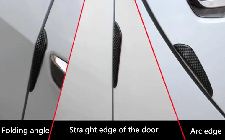Carbon Fibre Car Door Protection Strips Guard Anti-collision Waterproof Rubber Strip For Mazda CX5 CX 5 CX-5 Carbon Fibre Car Door Protection Strips Guard Anti-collision Waterproof Rubber Strip For Mazda CX5 CX 5 CX-5