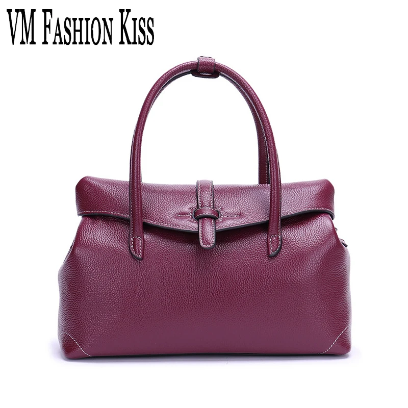 VM FASHION KISS роскошные сумки из натуральной кожи женские дизайнерские на плечо для