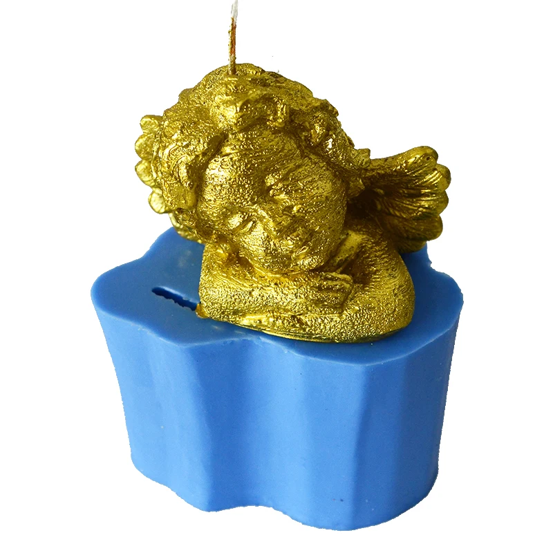 

3D Angle Candle Silicone Mold for Soap Making DIY Handmade Craft Resin Clay Mould