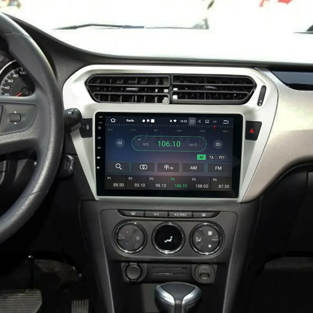 Авто 9 &quotAndroid 0 4 Гб RAM + 64 ГБ ROM Радио Стерео GPS навигация для Peugeot 301 Citroen C Elysee 2014 2018