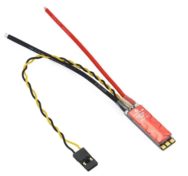 

Flycolor Raptor SLIM 40A 2-4S BLHeli-S ESC 3 in 1 driver IC Support Dshot600 35*10*7mm Mini size for RC models