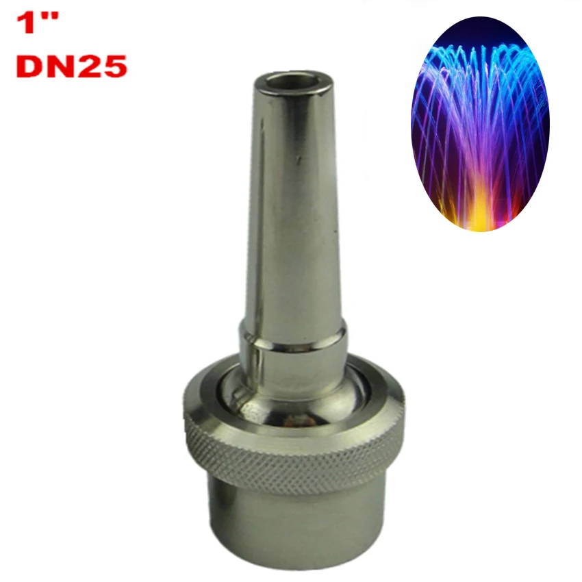 Factory Direct 1" DN25 Stainless Steel Multi Jet Water Fountain Nozzle