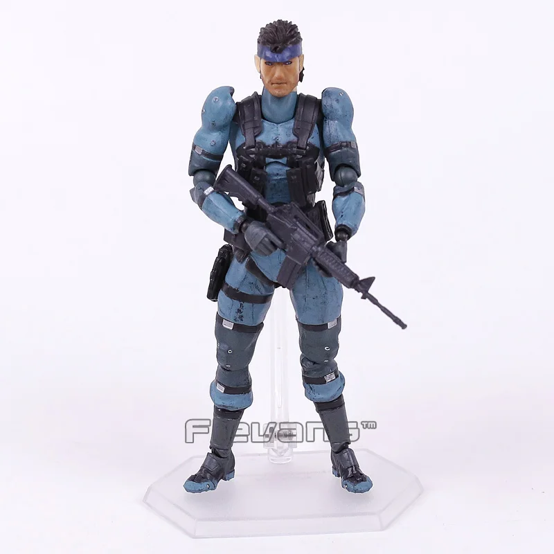 

METAL GEAR SOLID 2: SONS OF LIBERTY Figma 243 Snake PVC Action Figure Collectible Model Toy