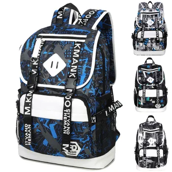 

14 15 15.6 Inch with USB Interface Oxford Nylon Laptop Notebook Backpack Bags Case School Backpack for Men Women Student Travel