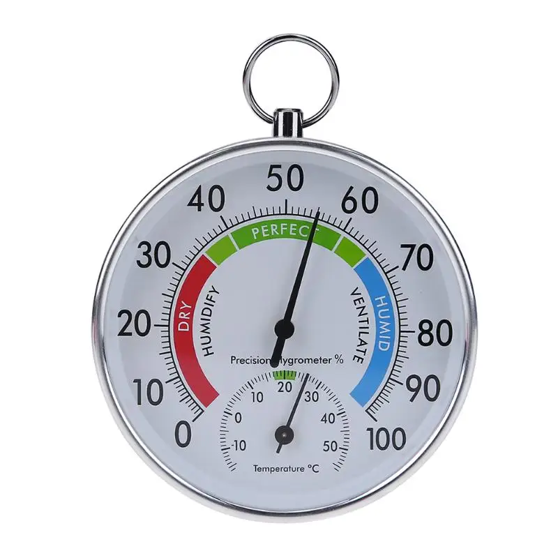 

Thermometer Hygrometer Wall Hanging Household Weather Station Barometer Indoor Baby Room Temperature Tester