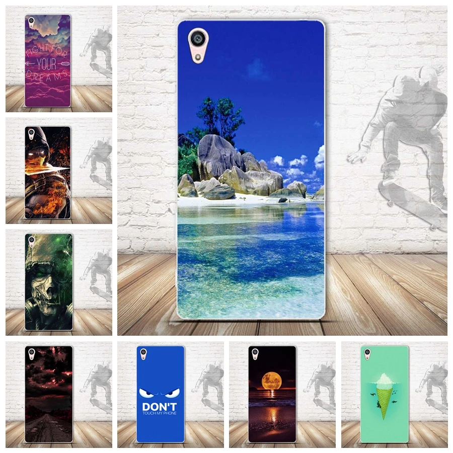 

Silicone Case For Sony Xperia Z5 Premium E6853 5.5 inch Soft TPU Back Cover for Sony Xperia Z5 Plus Printing Phone Shells Fundas