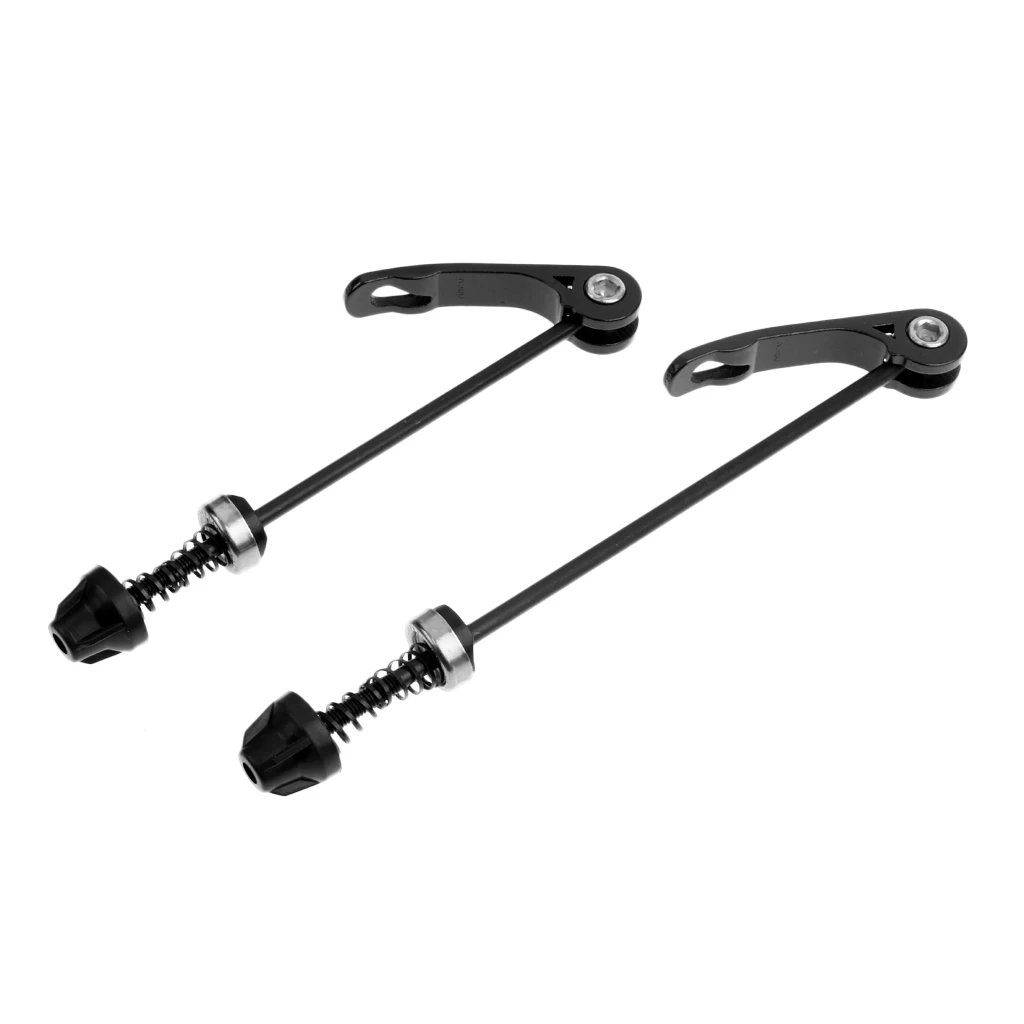 2pcs Alloy Front Rear Bike Bicycle Wheel Quick Release Axle Skewers 2 Color