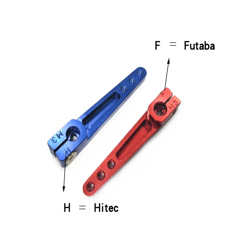 Zyhobby 6063 Алюминиевый сплав сервопривод рога половина руки Металл " M3 для Futaba Hitec JR сервопривод