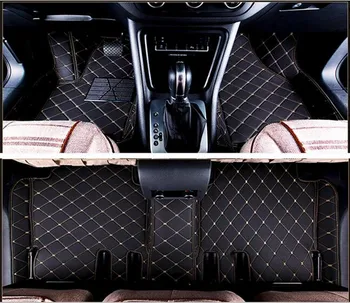 

Good quality mats! Custom special car floor mats for Land Rover Range Rover Evoque 2018-2012 waterproof carpets for Evoque 2015