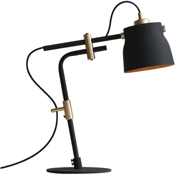 

Nordic Table Lamp E27 Modern Iron Table Lights Novelty Table Lamps for Office Studyroom Reading Lights Bedside Lighting Fixtures