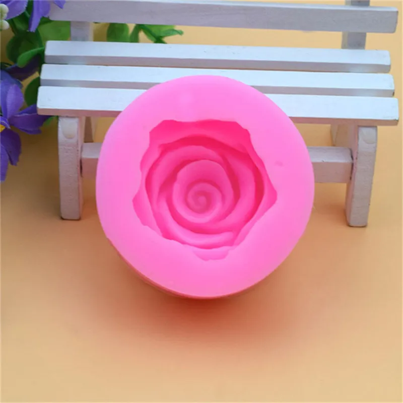 Цветочное цветение искусственное мыло 3D желе конфеты шоколадное украшение формы