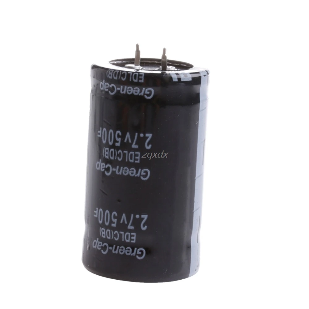 

1PC Farad Capacitor 2.7V 500F 35*60MM Super Capacitors Through Hole General Purpose JAN10 DropShip