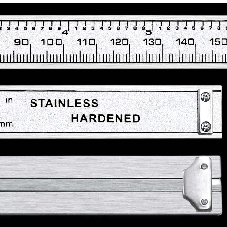 6-дюймовый 150 мм Цифровой суппорт Нержавеющая сталь электронный цифровой штангенциркуль с нониусом из нержавеющей металла микрометр измерительный инструмент