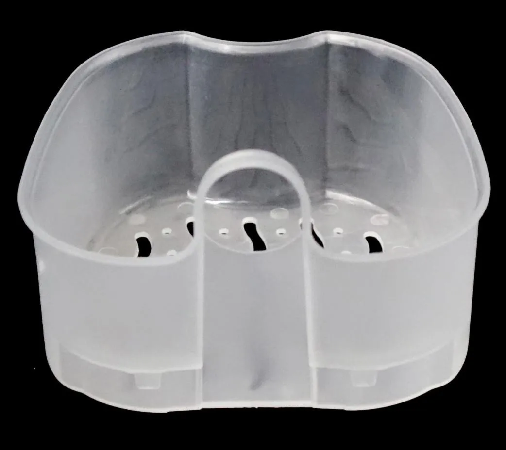 Зубной протез, чехол для ванной, стоматологическая ложная коробка для хранения зубов с подвесным сетчатым контейнером, пластиковый органайзер для искусственных зубов