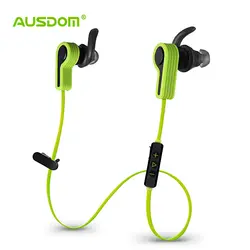 AUSDOM S940 беспроводные Bluetooth наушники-вкладыши спортивные наушники гарнитура с микрофоном для iPhone Xiaomi samsung