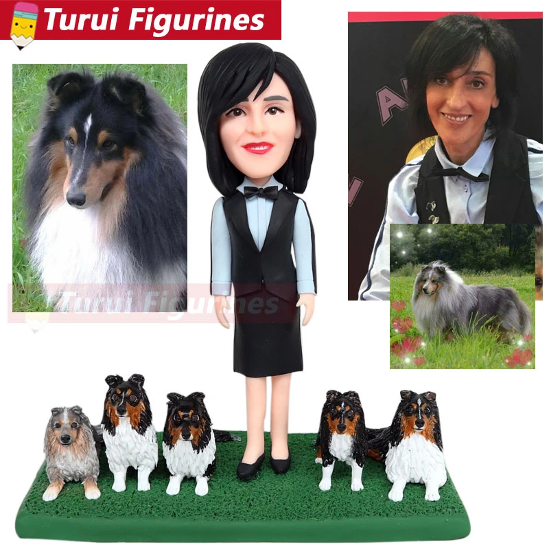 custom dog figurines