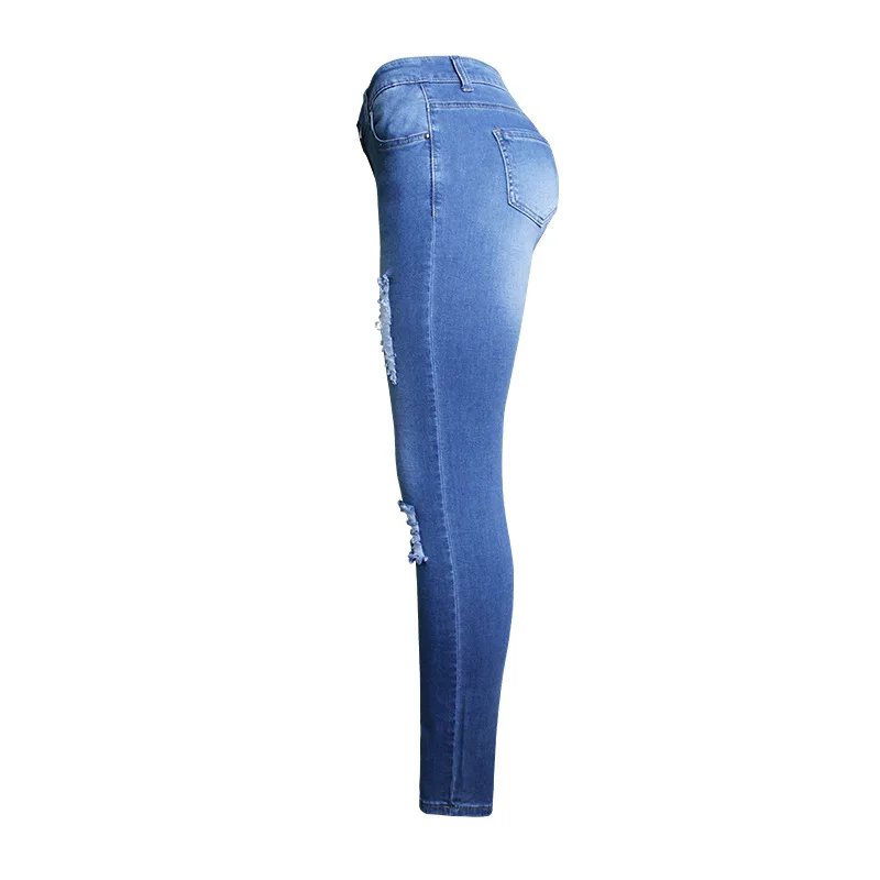 Ladies hole Jeans plus big size, 4XLhigh waist trouser aesthetic,embroidery denim mom,jean boyfriend for women,zaraing ankle