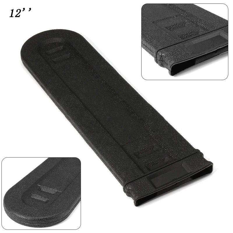 Universal 12 inch Chainsaw Bar Cover Scabbard Protector Guide Plate Set Accessories Garden Tool Part