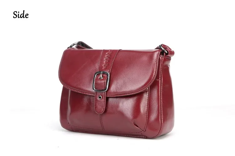 leather bag black