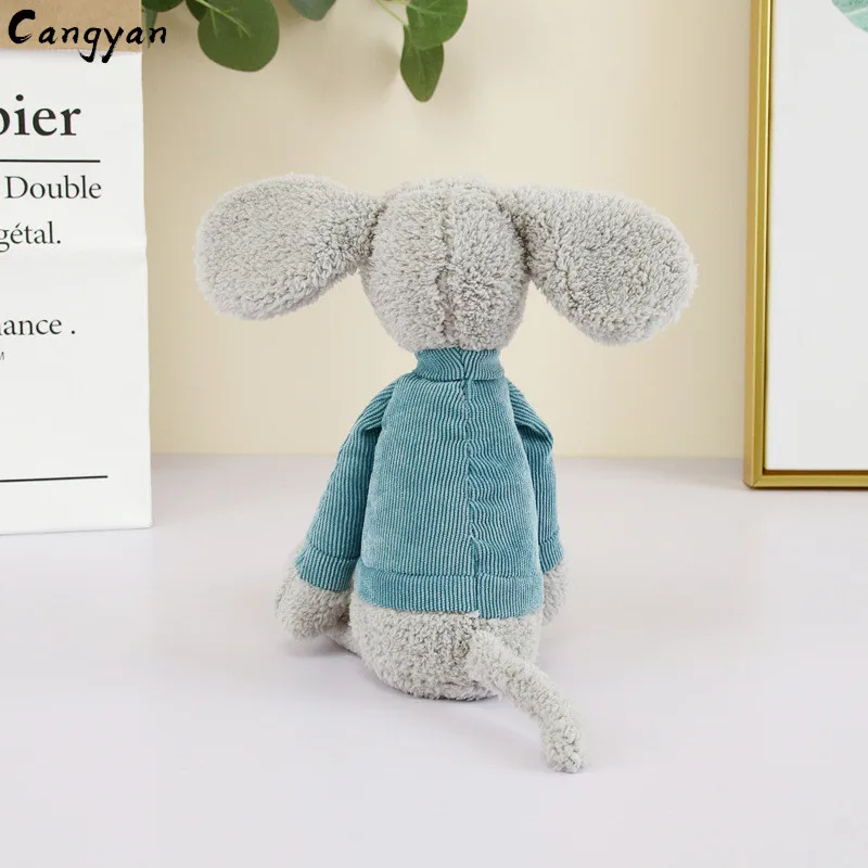 35cm cute long-legged animal plush toy warm heart series doll mice elephant rabbit dog doll children's gifts animals